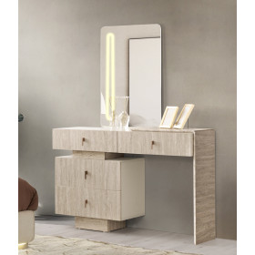 Exclusive-Dresser with Mirror-SANDBEIGE/TRAVERTEN-KAPADOKYA