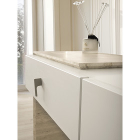 Exclusive-Dresser with Mirror-MOONSTONE/TRAVERTEN-MONTANA