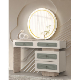 Exclusive-Dresser with Mirror-MOONSTONE/TRAVERTEN-TURKUAZ