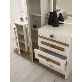 Exclusive-Dresser with Mirror-MOONSTONE/CEVIZ-KUBBE