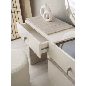 Exclusive-Dresser with Mirror-MOONSTONE/TRAVERTEN-PLATIN KOSE