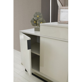Exclusive-Dresser with Mirror-SANDBEIGE-ADEN