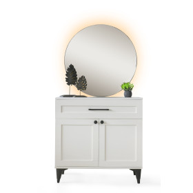 Exclusive-Dresser with Mirror-MOONSTONE-BUSE