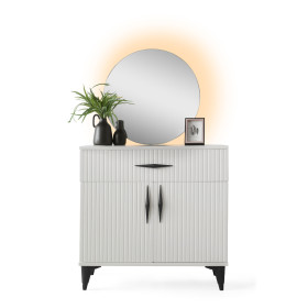 Exclusive-Dresser with Mirror-MOONSTONE-LADIN