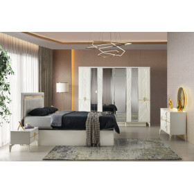 Exclusive-Dresser with Mirror-MOONSTONE-BUKRES