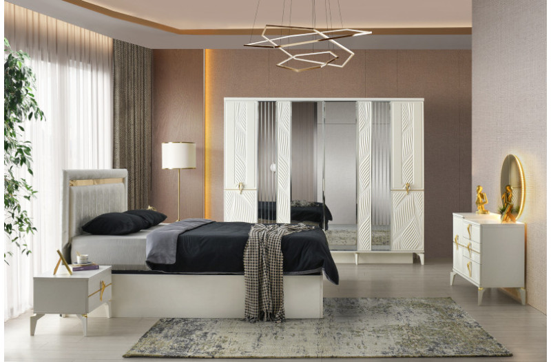 Exclusive-Dresser with Mirror-MOONSTONE-BUKRES