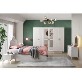 Exclusive-Dresser with Mirror-SANDBEIGE-OPERA