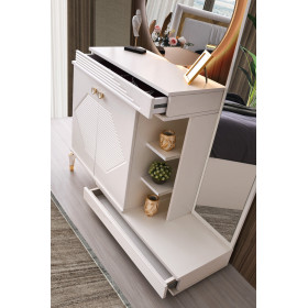 Surgulu-Dresser with Mirror-MOONSTONE-ELMAS