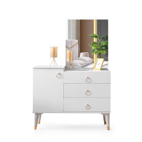 Surgulu-Dresser with Mirror-WHITE-AVRASYA