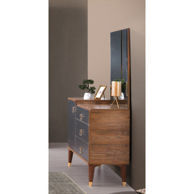 Surgulu-Dresser with Mirror-WALLNUT/ANTARASIT-GURUN