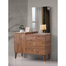 Surgulu-Dresser with Mirror-WALLNUTT-EFE