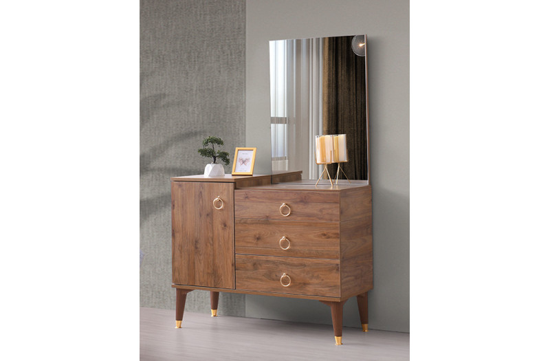 Surgulu-Dresser with Mirror-WALLNUTT-EFE