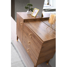 Surgulu-Dresser with Mirror-WALLNUTT-EFE