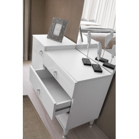 Surgulu-Dresser with Mirror-WHITE-TOROS