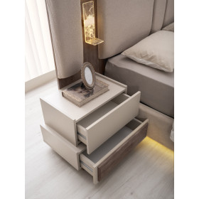 Exclusive-Nightstand-SANDBEIGE/WALLNUTT-AYASOFYA