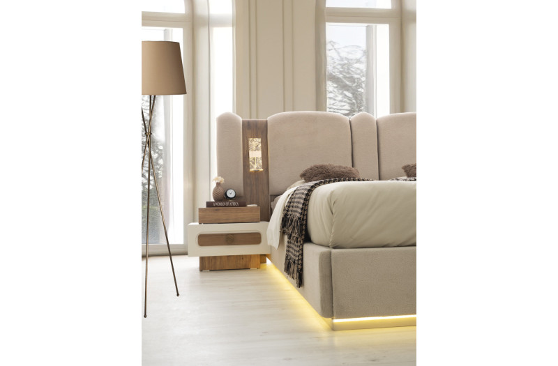 Exclusive-Nightstand-MOONSTONE/WALLNUTT-AYASOFYA