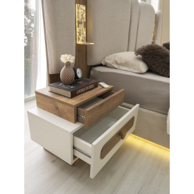 Exclusive-Nightstand-MOONSTONE/WALLNUTT-AYASOFYA
