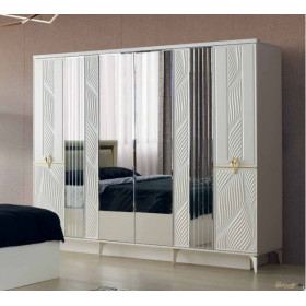 Exclusive-Kleiderschrank mit Türen-MONDSTEIN-BUKRES